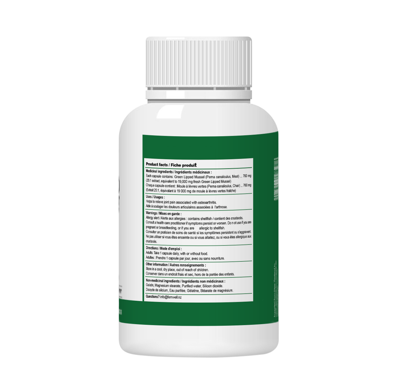 Green Lipped Mussel Plus for Humans - Coming Soon