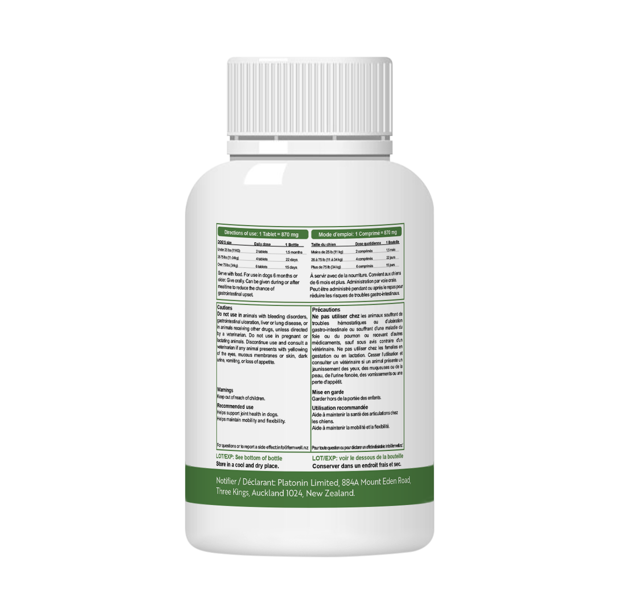 Green Lipped Mussel Plus for Dogs